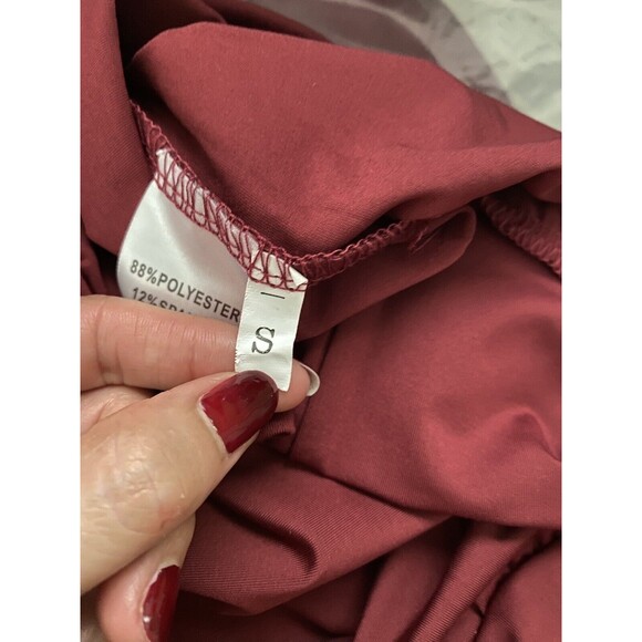 WMZ Women's Set Casual Sexy Off Shoulder Long Sleeve Top Bodycon Pants Size S - Picture 11 of 13